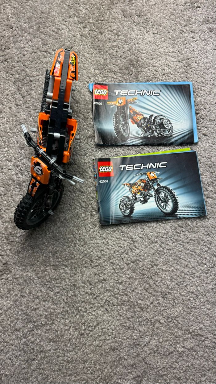 Lego technic 42007 moto cross bike - photo numéro 2