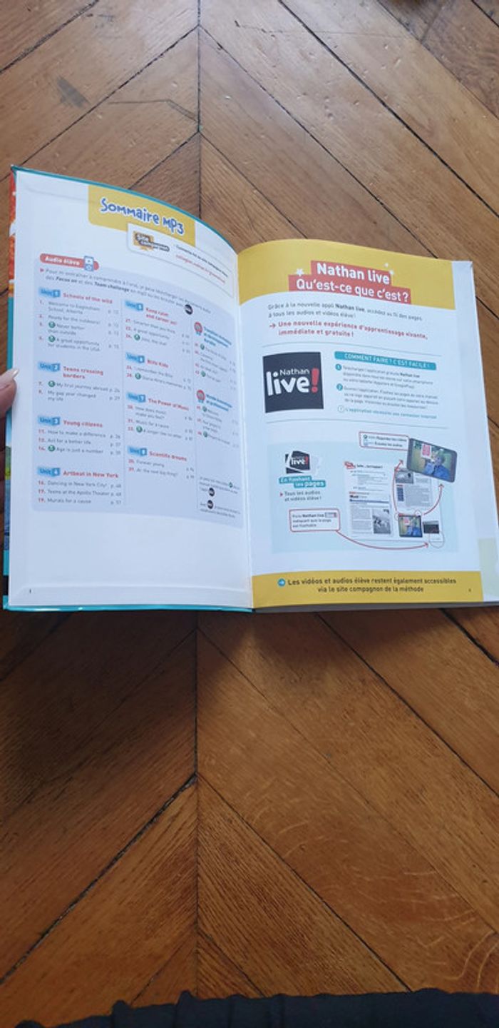 Livre NEUF: give me five! 3e nathan - photo numéro 4