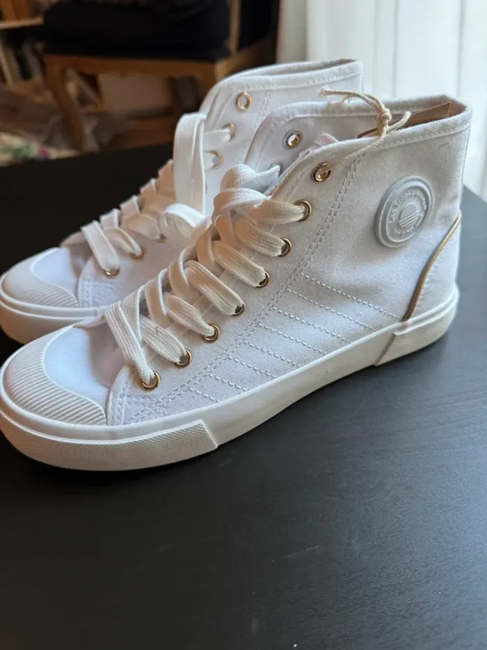 Tennis montante Les Tropeziennes MoHigh blanche taille 38 neuves
