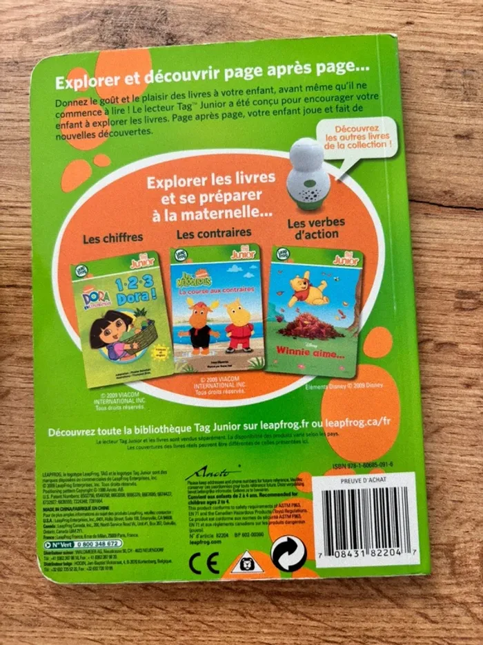 Livre Leap Frog Si j’étais avec lecteur - photo numéro 2