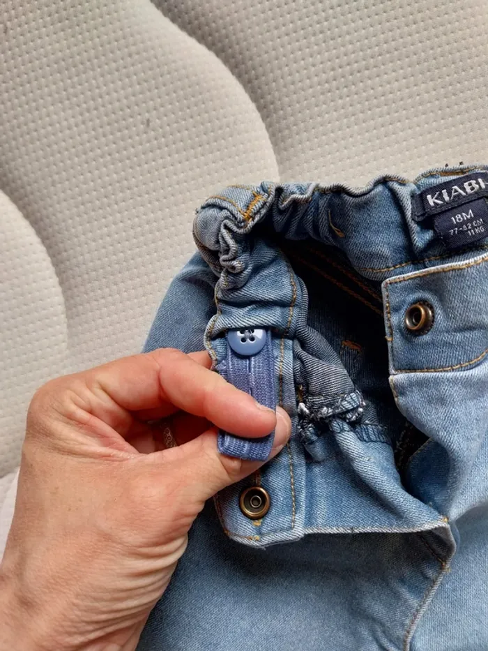 Jeans fille 18 mois Kiabi - photo numéro 3