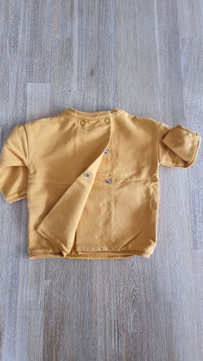 Ensemble sweat+2 pantalons La Redoute Baby 6 mois - photo numéro 5