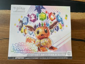Pokémon - Coffret Dresseur d'Élite (ETB) EV08.5 Évolutions Prismatiques FR 8.5