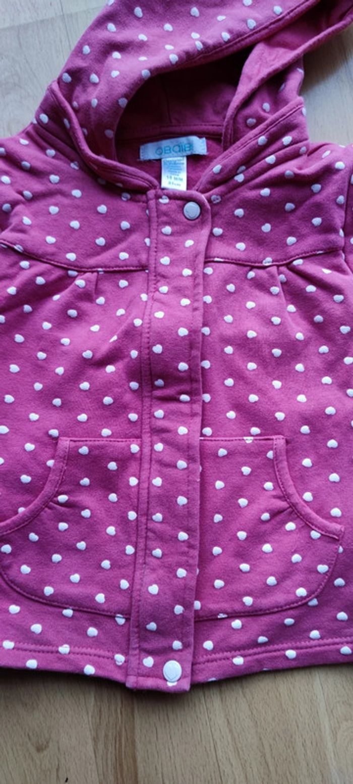 Gilet rose - photo numéro 3