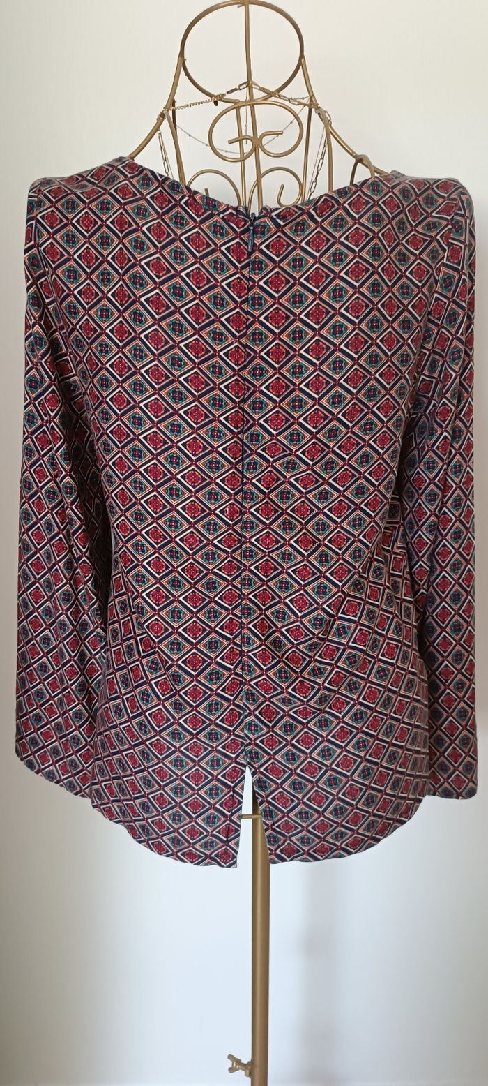 Blouse colorée, manches longues. - photo numéro 2