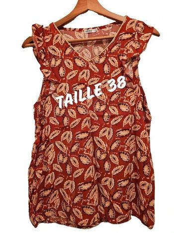 Top péplum, Taille 38