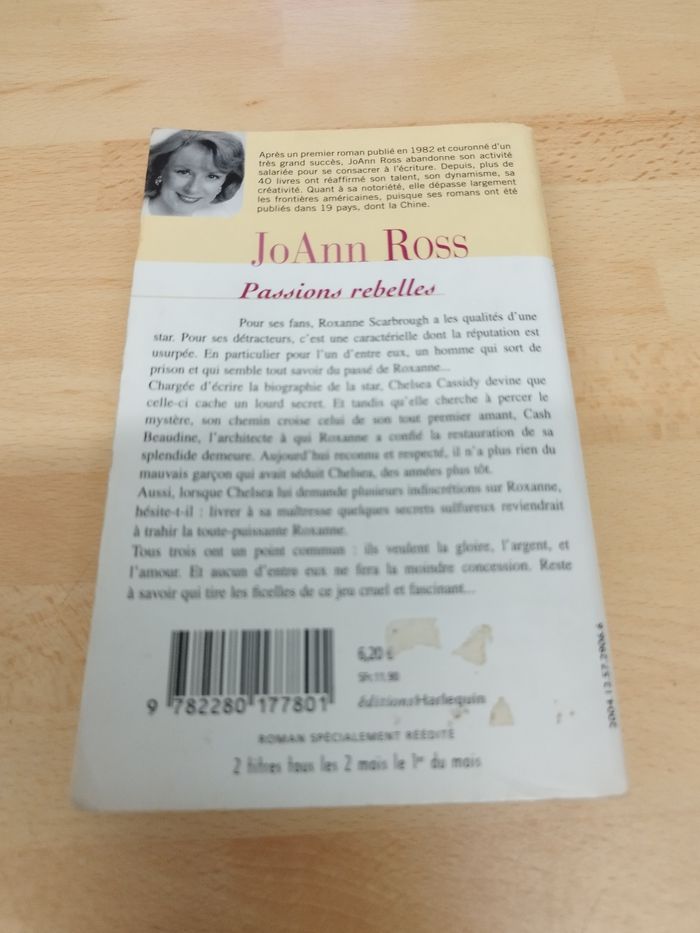 Passions rebelles

Quand on est prêt à tout pour la gloire, on entre dans un jeu cruel et fascinant.

JoAnn Ross - photo numéro 2
