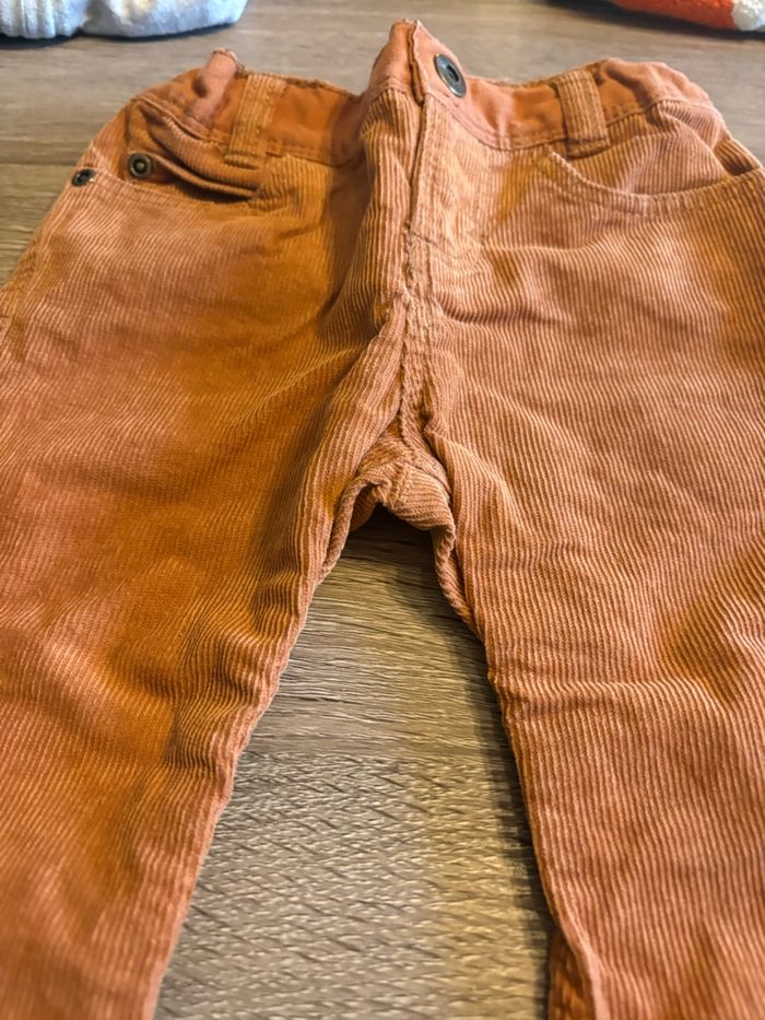 Pantalon vert baudet 2 ans - photo numéro 2