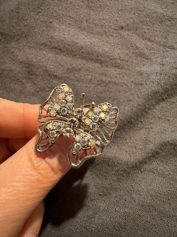 Bague réglable fantaisie « papillon »