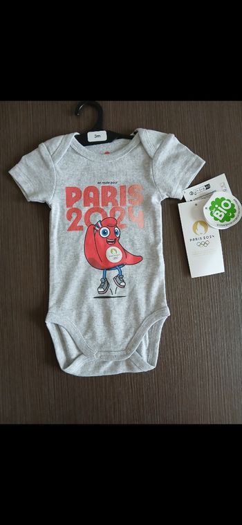 Bodie fille manches courtes tex baby 60 cm 3 mois