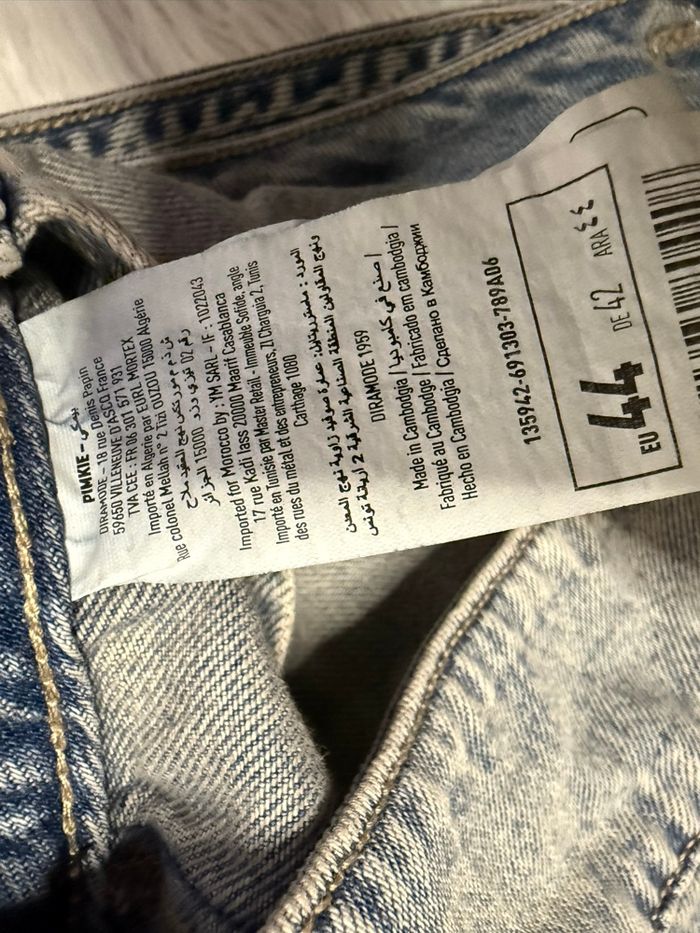 Jupe plissé en jean jamais porté taille 44 - photo numéro 4