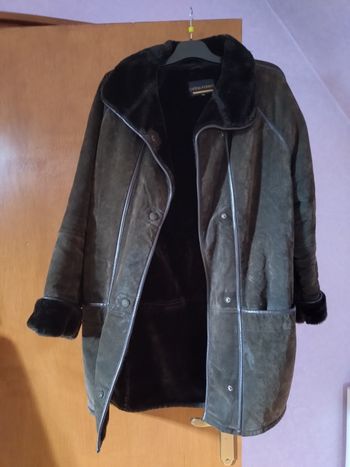 Manteau en cuir femme T44 Anna Polare
