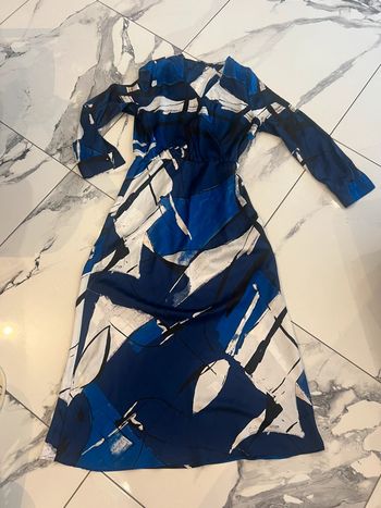 Robe satinée Zara XL