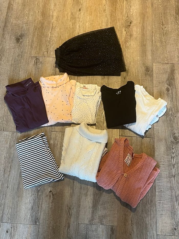 Lot vêtements fille 10 ans