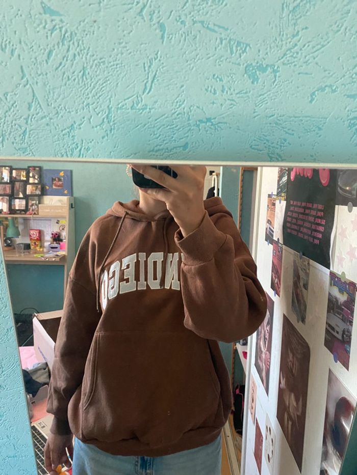sweat shirt a capuche