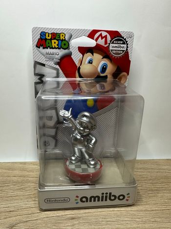 Mario Édition Silver Amiibo Nintendo