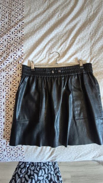 Jupe simili cuir