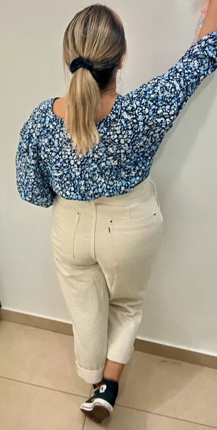 Blouse Fleurie Femme Taille 44-46 - photo numéro 8