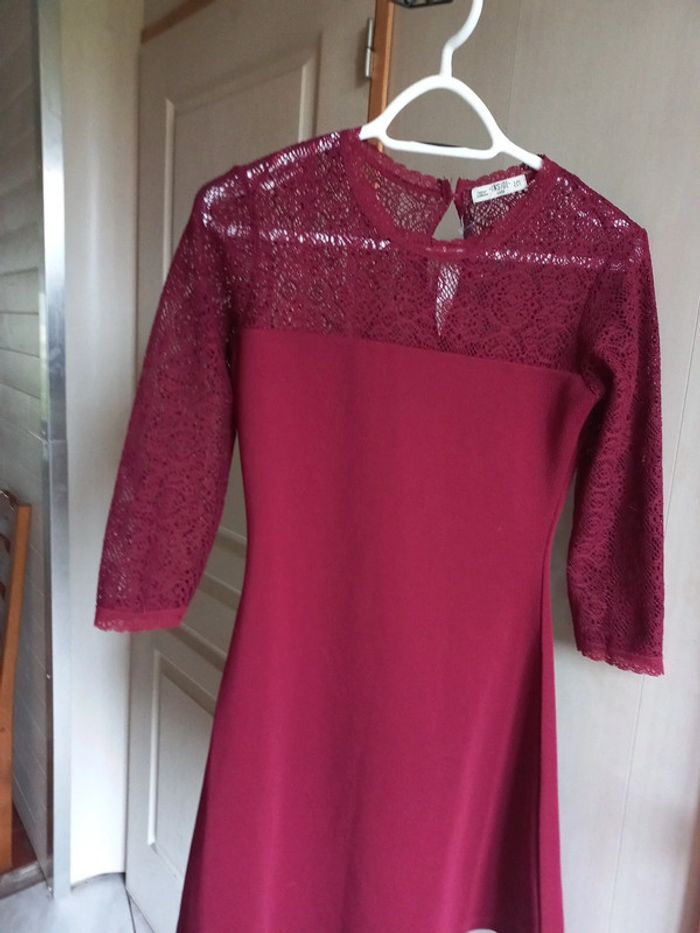 robe bordeaux - photo numéro 2