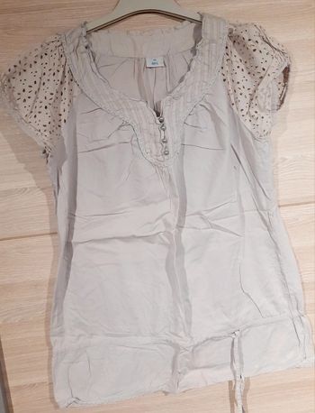 Blouse longue manches courtes Taille 46 M&S