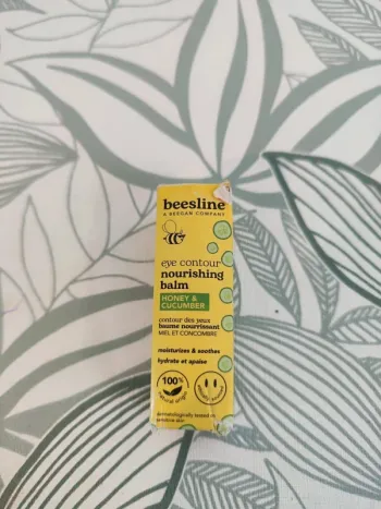 Beesline baume nourrissant contour des yeux miel et concombre 4,5g valeur 10€