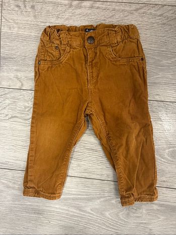 Pantalon velour
