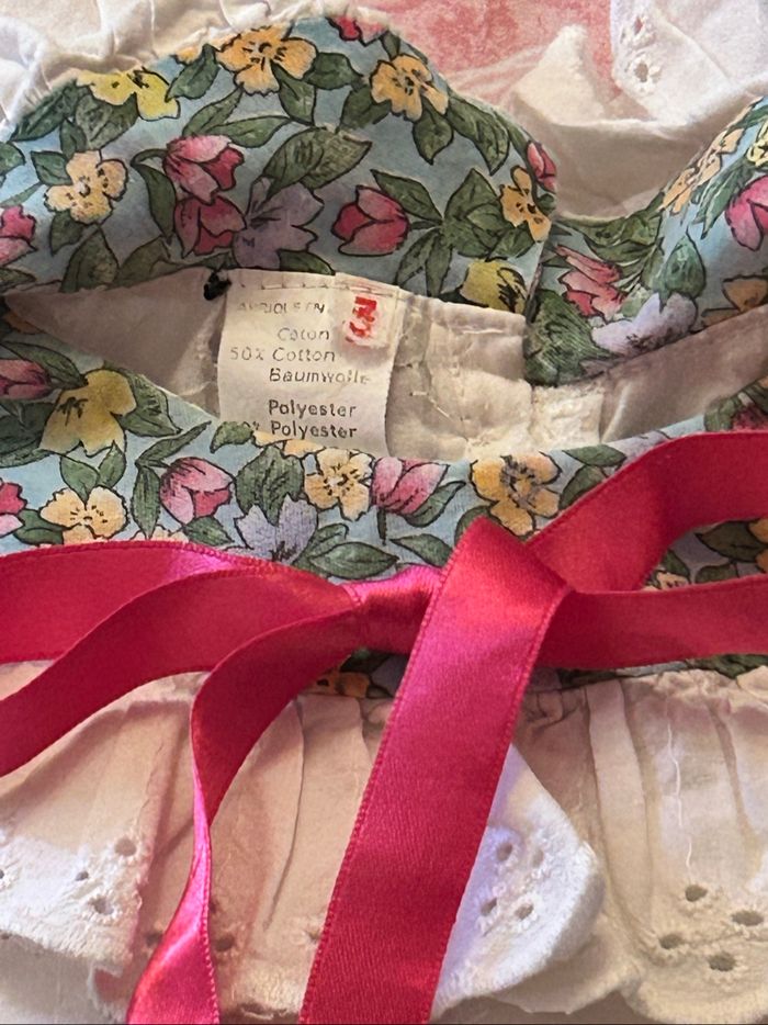 Ensemble chemise et jupe réunionnais pour petite fille - photo numéro 2