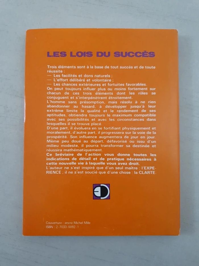 Les lois du succès - photo numéro 2