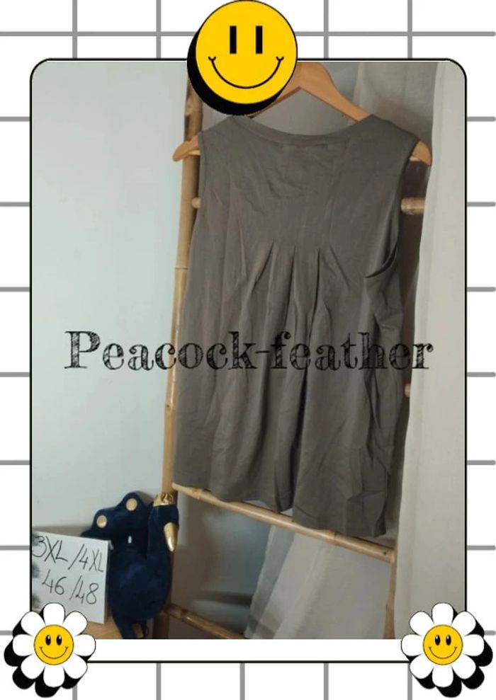 T-shirt 46/48 marron - photo numéro 6