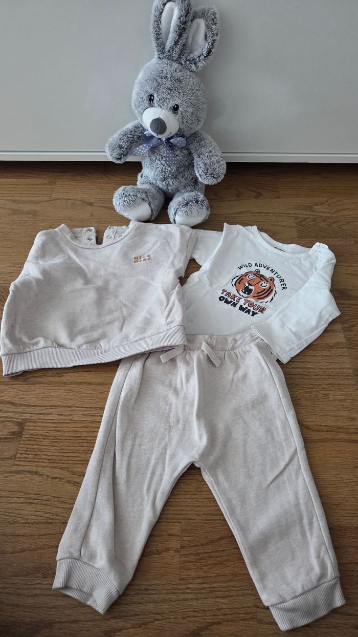 Ensemble complet chaud kiabi 9 mois - photo numéro 2