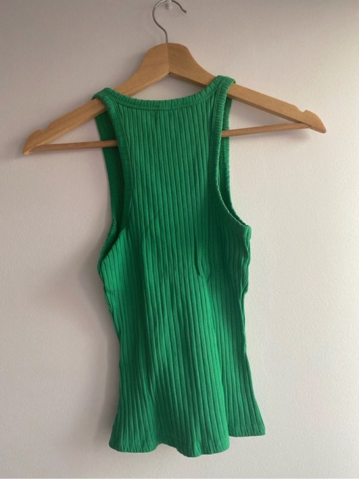 Débardeur / top vert - photo numéro 5