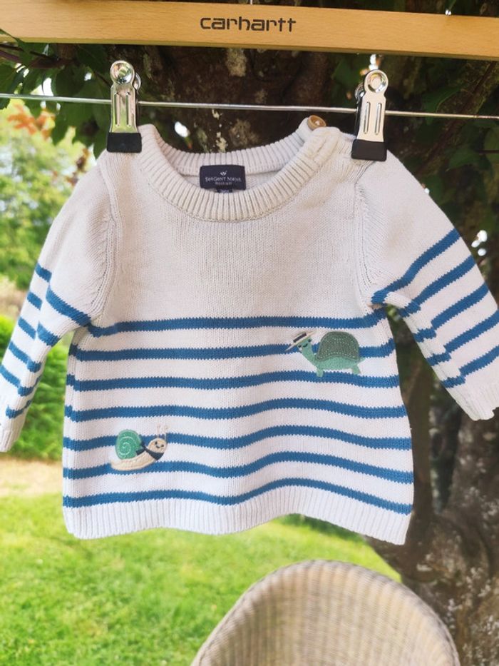 Pull Sergent major 3 mois