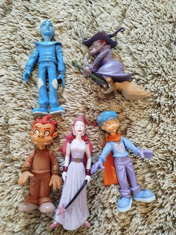 Figurines de l'histoire des Alphas 