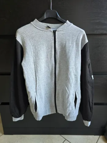 gilet gris et noire BKL Wear