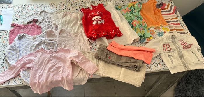 Lot 12 mois fille