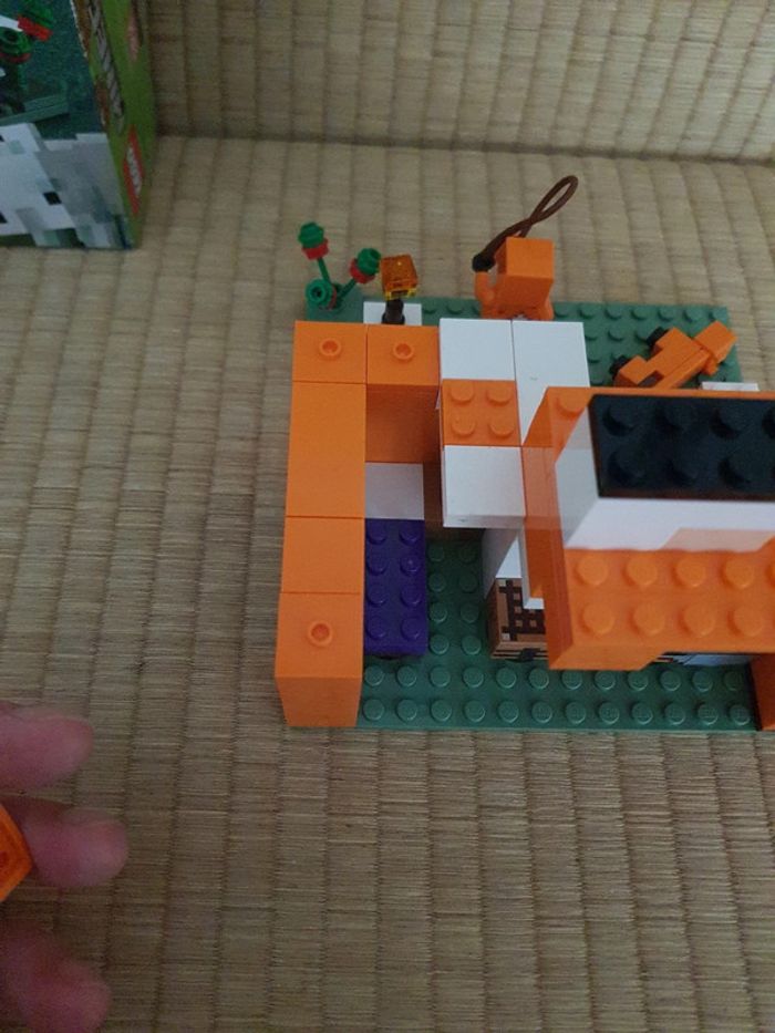 Le refuge renard 21178 lego Minecraft - photo numéro 5