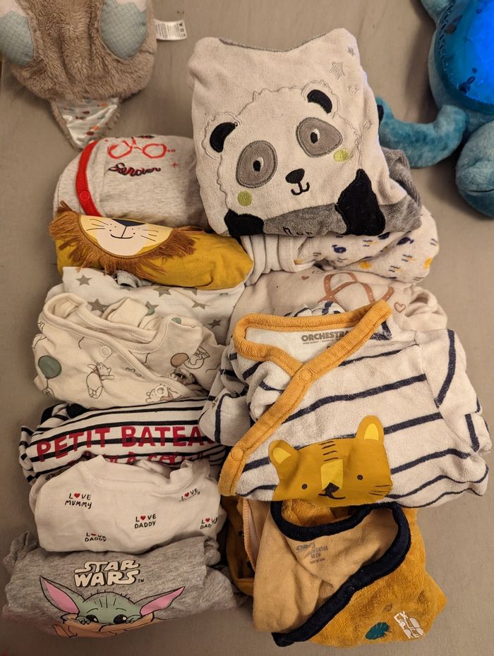 Lot de pyjamas 3 mois