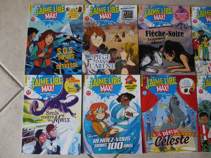 Lot de 12 magazines J’aime lire Max n° 248 à 259 - Bayard - photo numéro 2