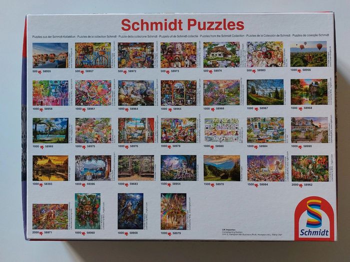 1/5 Puzzle paysage Sam Park 1000 pièces / Schmidt - photo numéro 3