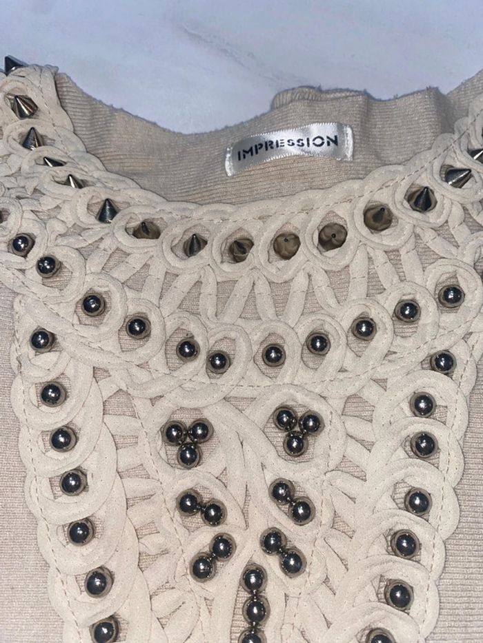 Lot de 3 pull clouté Taille unique - photo numéro 6