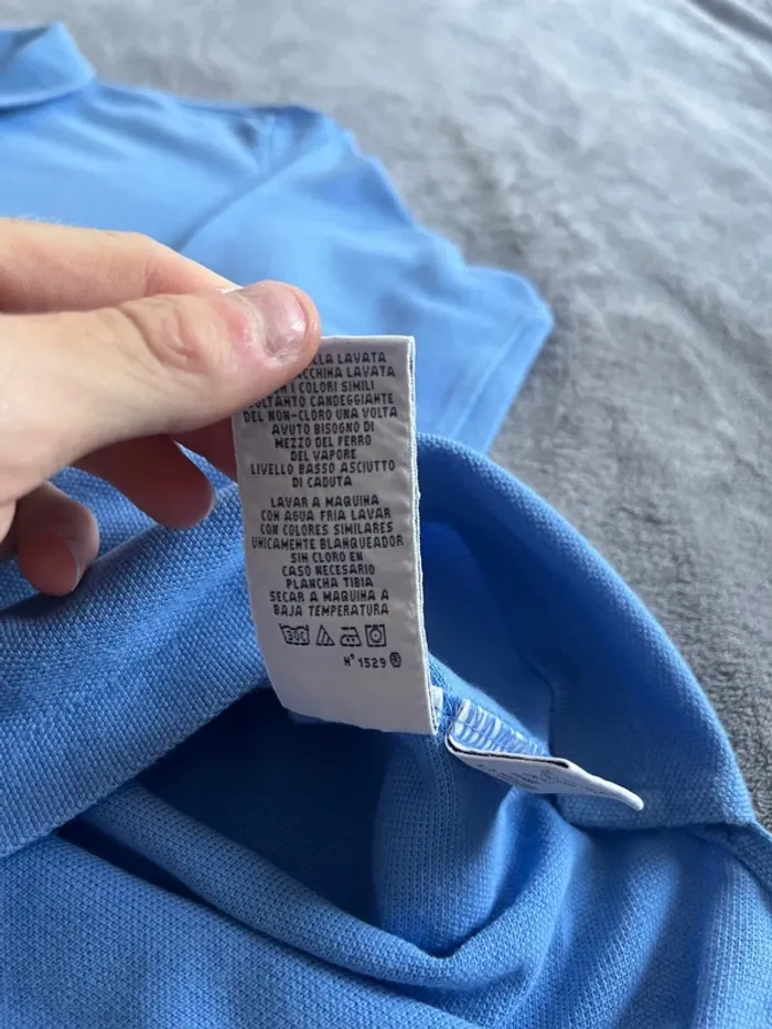 Polo Ralph Lauren manches longues bleu ciel – Taille M - photo numéro 5