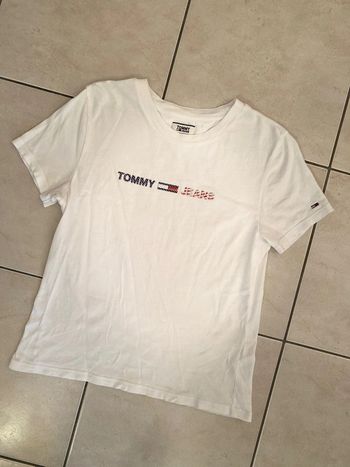 T-shirt femme blanc 36 Tommy Hilfiger