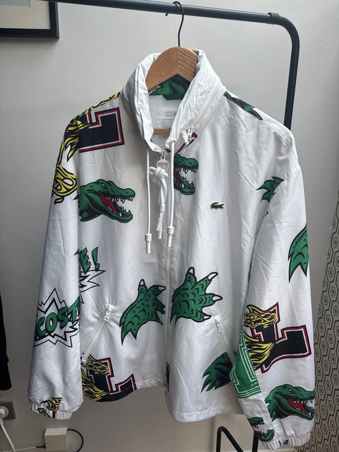 Blouson unisexe Lacoste Holiday déperlant