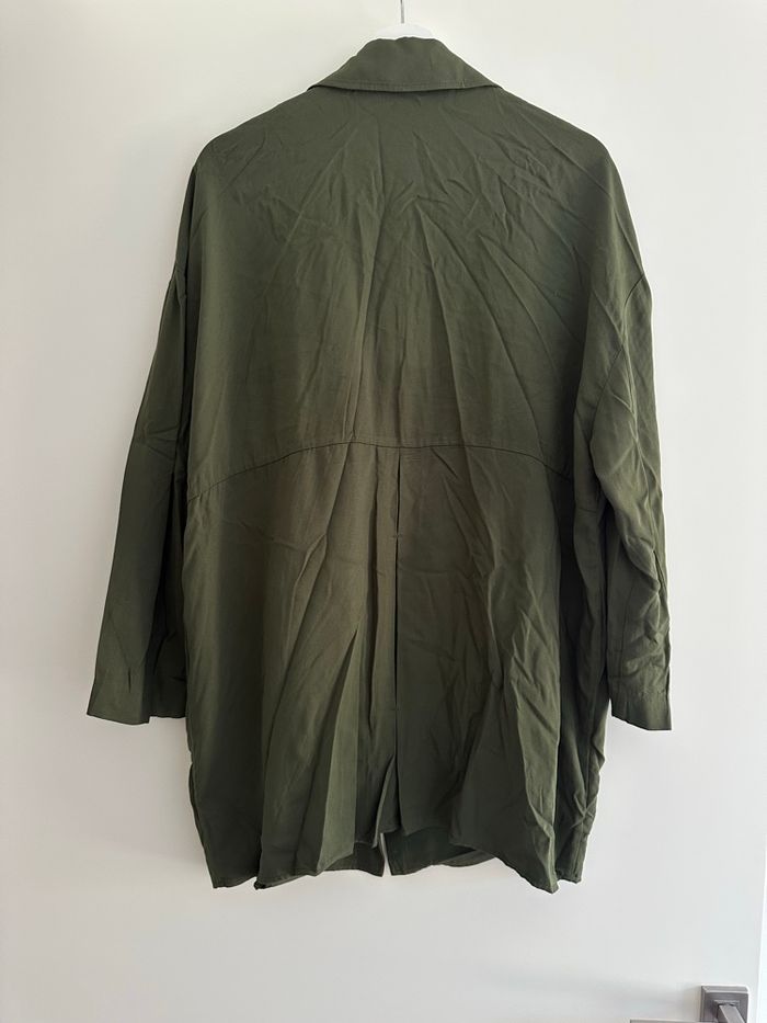 Trench kaki taille S de mango - photo numéro 4