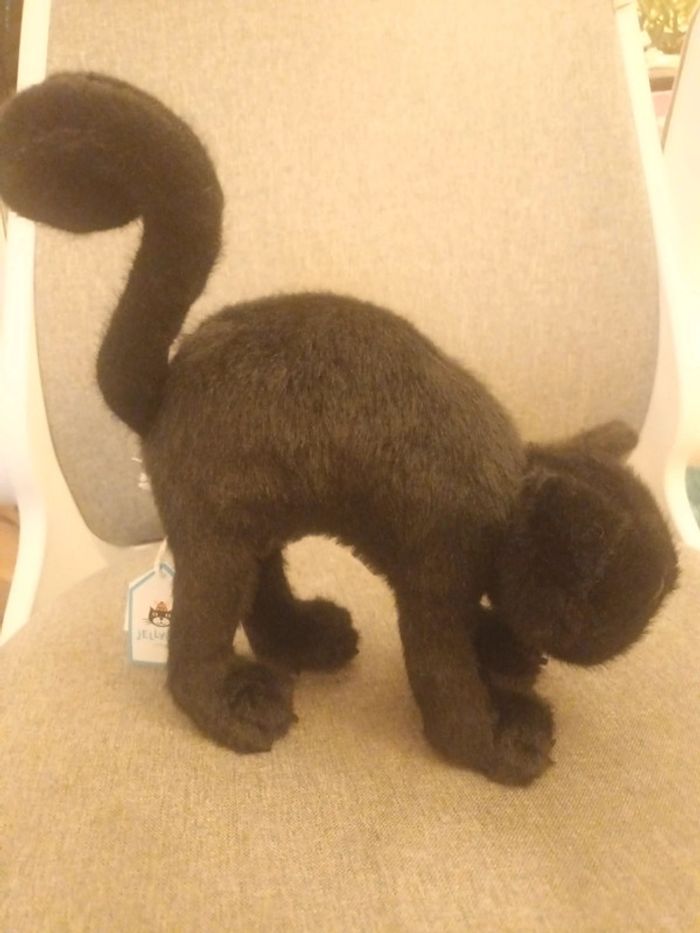 Peluche chat noir jellycat - photo numéro 11