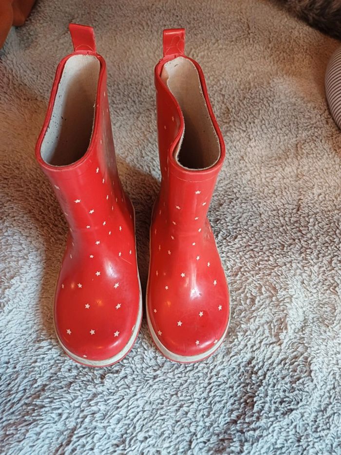 Bottes de pluie fille pointure 27 - photo numéro 2