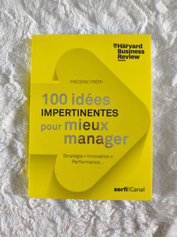 100 idées impertinentes pour mieux manager Harvard business review