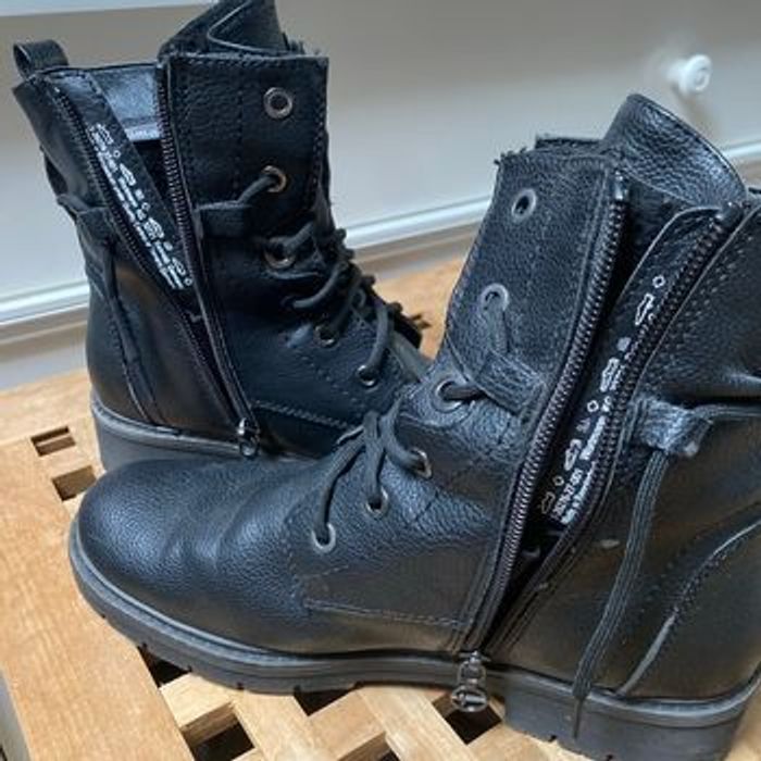 Bottes bottines boots fourrées peu portées 37 Tamaris - photo numéro 7