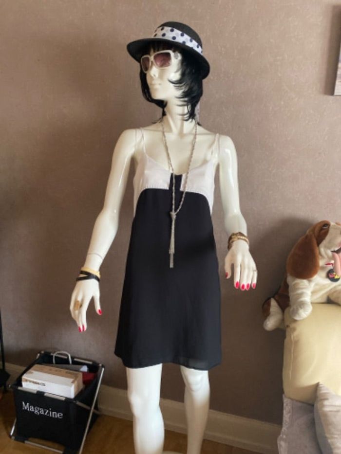 Robe fluide évasée Mango T36