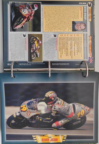 Classeur Motos Passion (201 fiches) Compétition & Machines de course